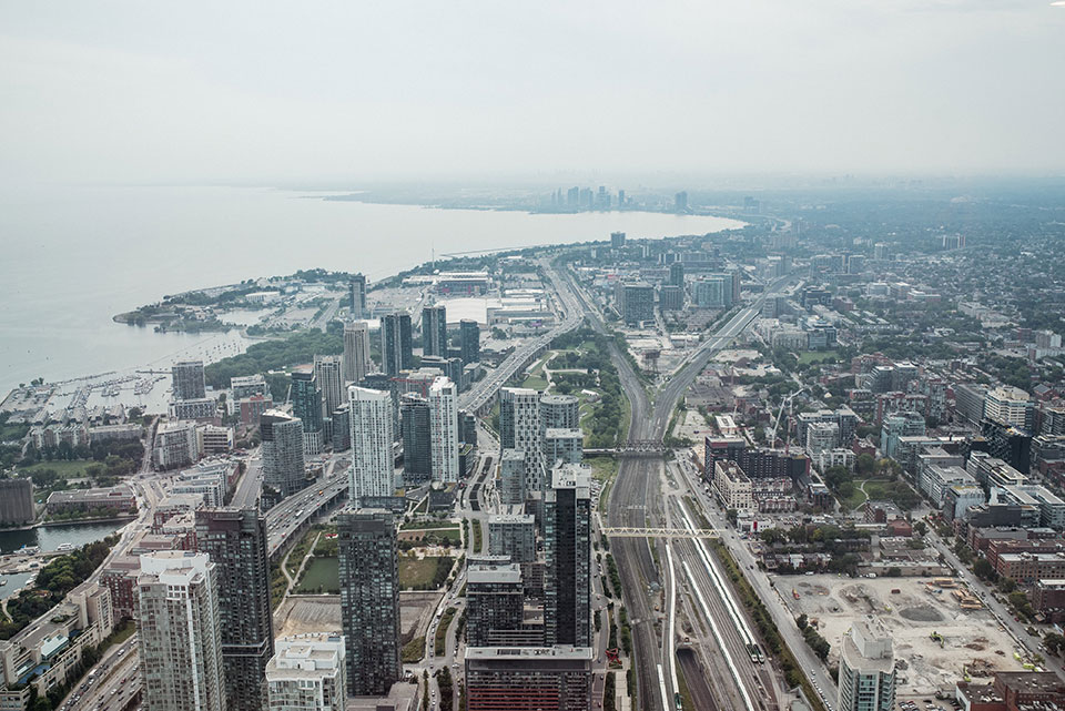 Aerial photo of the GTA by Tobias on Unsplash